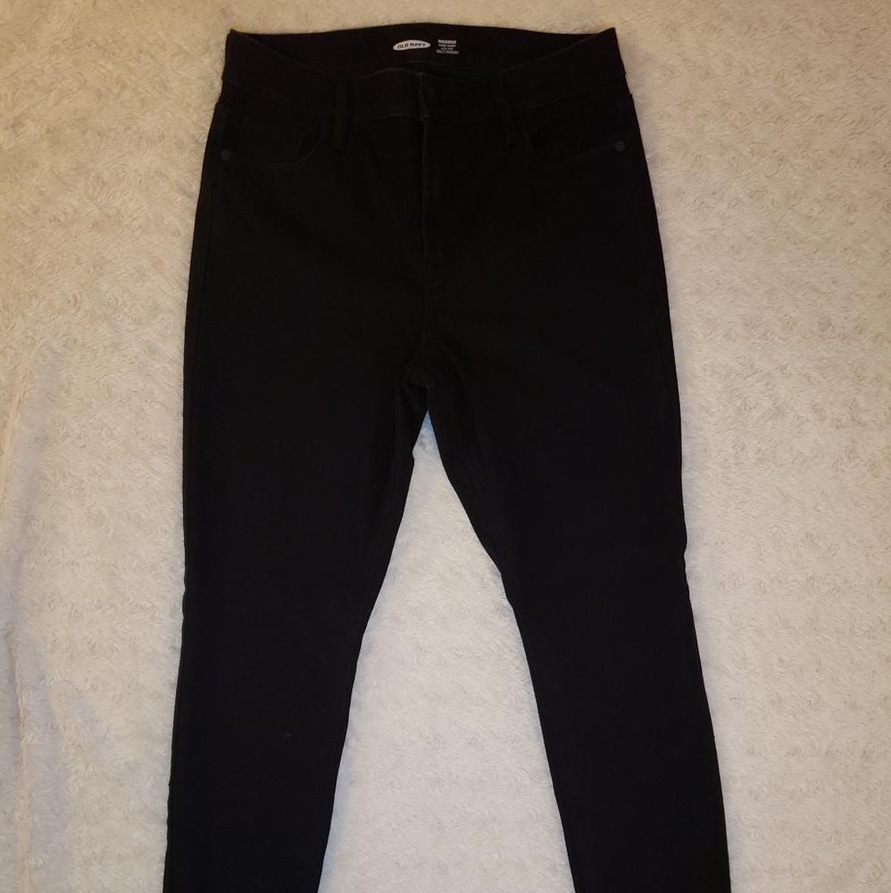Old Navy Rockstar super skinny high rise 24/7 sculpt jeans